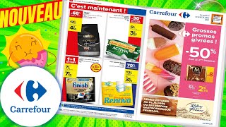 catalogue CARREFOUR du 11 au 24 juillet 2023 💝 GROSSES PROMOS GIVRÉES   FRANCE [upl. by Tristram935]