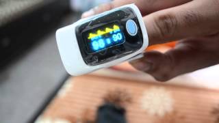 Fingertip Pulse Oximeter Blood Oxygen PR SPO2 [upl. by Ardys]