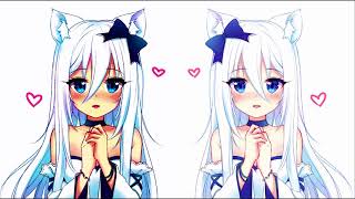 Bilingual Twin CatGirl ASMR TappingBinauralWhispered Talking [upl. by Meagan]