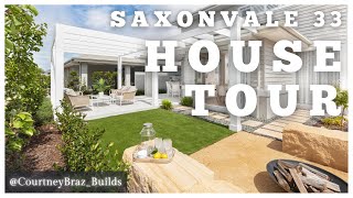 Full House Tour  Saxonvale 33 by McDonald Jones Homes 2021 [upl. by Abdella]