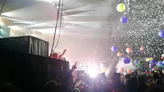 2020 NYE Asheville Balloon Drop [upl. by Aihsekel]