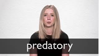 How to pronounce PREDATORY in British English [upl. by Nirad]