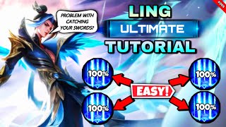 TUTORIAL LING 2023  HOW TO USE LING ULTIMATE FAST amp PERFECT  LING TIPS amp TRICKS  HOW TO PLAY LING [upl. by Katleen]