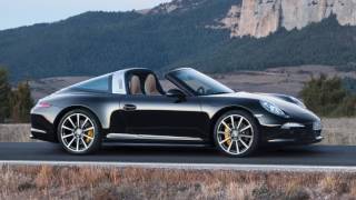 Porsche Targa Roof Operation [upl. by Ardnwahsal]