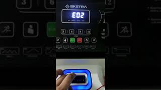 E02 ERROR PROBLEM  SOLUTION  SKETRA HOME RUN [upl. by Ettener367]