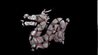 LarmorVoronoi and LarmorPhysx C API  Stanford Dragon shattered [upl. by Dennison]