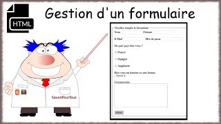 HTML  08  Formulaire en HTML [upl. by Elorac]