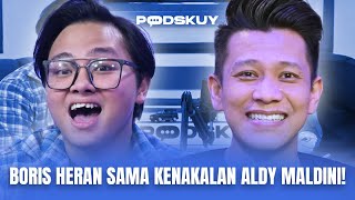 ERIKA CARLINA YANG NUNTUN ALDI MALDINI BORIS SIH PAHAM BANGET  PODSKUY [upl. by Theis]