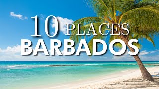 Top 10 Places to Visit in Barbados  Top Barbados Attractions [upl. by Anilos]