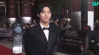 20231214 AHN HYO SEOP at the 2023 Asia Artist Awards Red Carpet [upl. by Fisken902]