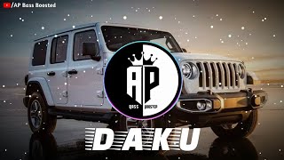 Daku Slowed  Reverb  Bass Boosted  New Trending Song  New Hindi Song song trending youtube [upl. by Vaas]