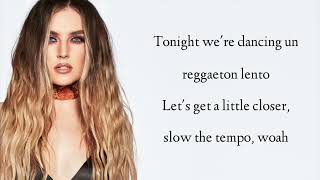 CNCO Little Mix  Reggaetón Lento Remix Lyrics [upl. by Pauiie77]