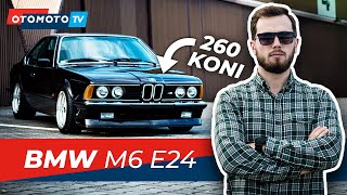 BMW M6 E24  Żarłacz błękitny  Test OTOMOTO TV [upl. by Orit]