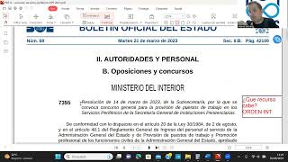 Formas de Provisión de Puestos de trabajo Funcionarios de Carrera [upl. by Orat589]