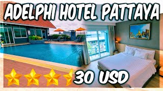 Adelphi Hotel Pattaya  Best Value Budget Hotel In Soi Buakhao [upl. by Aicac]