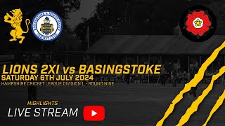 BOURNEMOUTH 2XI vs BASINGSTOKE  HCL DIV 1  ROUND 9 [upl. by Aicened]