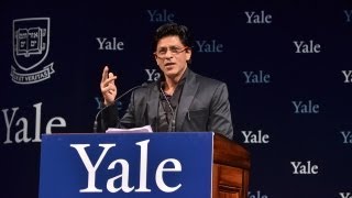 Shah Rukh Khan at Yale University as Chubb Fellow official video [upl. by Retloc]