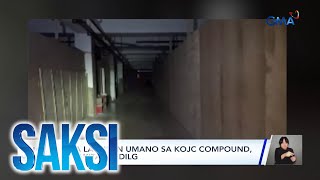 Mga lagusan umano sa KOJC compound ipinakita ng DILG KOJC iginiit na pambabastos ang  Saksi [upl. by Deming]