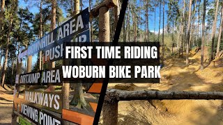 FIRST TIME AT WOBURN BIKE PARK [upl. by Noiz347]