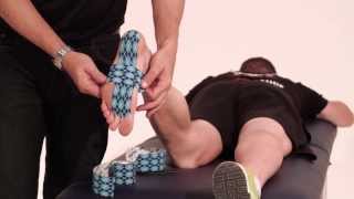 Rocktape application for plantar fasciitis [upl. by Schulze]