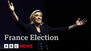 French Election FarRight claim big victory in first round of voting  BBC News [upl. by Ahusoj133]