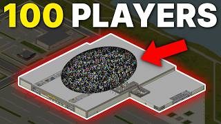 I Trapped 100 Players in the Project Zomboid Mall [upl. by Malan]