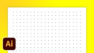 Easy Dotted Paper Bullet Journal Template In Illustrator CC [upl. by Sair]