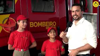 Bombeiros abre inscrição para o Projeto Bombeiro Mirim 2024 [upl. by Yorke847]