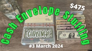 Cash Envelope Stuffing 3 MARCH 2024  Low Income Weekly Budget [upl. by Azarcon]