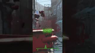 War Never Changes head goes BOOM fallout4 shorts funny [upl. by Sedberry390]