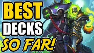 🔥BEST quotNewquot Decks To Reach Legend  Hearthstone Whizbangs Workshop [upl. by Genet]