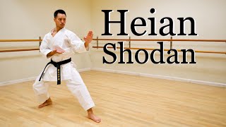 Kata Heian Shodan Full Tutorial [upl. by Alleoj]