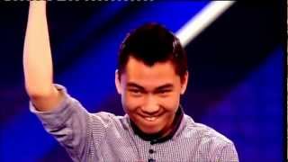 Ashwin Abinash To Viet Tienngujer audition The X Factor UK 2012 [upl. by Ikceb453]