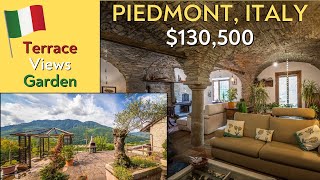 Piedmont Italy Gorgeous Home for Sale Views and Terrace  Italian House for Sale [upl. by Queston493]