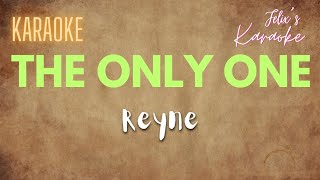 Reyne  The only one Karaoke [upl. by Karylin]