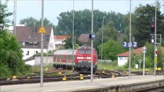 Züge im Bahnhof Friedrichshafen Stadt [upl. by Jule]