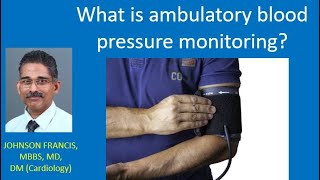 What is ambulatory blood pressure monitoring [upl. by Oliver]