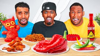 Tasting The Hottest Foods On The Internet [upl. by Wilser22]