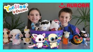 EASTER BASKET FILLED WITH YOOHOO amp FRIENDS PLUSH [upl. by Kery]