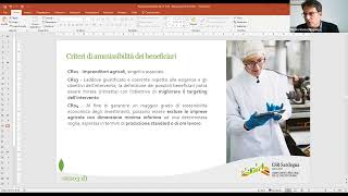 Webinar LEADER 20232027  SRD03 Investimenti nelle aziende agricole per la diversificazione [upl. by Aynik981]