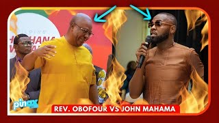 Moment Rev Obofour Clashed with NDC John Mahama Posing 3 Crucial Questions if he wins 2024 Elections [upl. by Mccowyn]