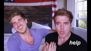 joey graceffa torturing shane dawson for one minute straight [upl. by Dodson321]