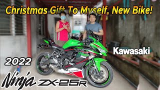 I Bought a 250cc Inline 4 sportbike  2022 Ninja ZX25R  Kenji Moto [upl. by Ycinuq403]