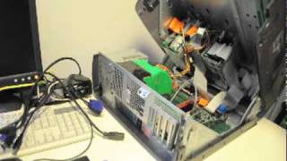 Desktop DELL Dimension How to remove a hard drive [upl. by Ahern]