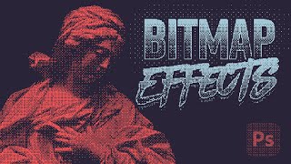 How to Create Detailed Bitmap Effects in Photoshop [upl. by Komara]