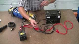 How to wire a 12V winch  Sherpa 4x4 quotThe Coltquot [upl. by Otreblide]