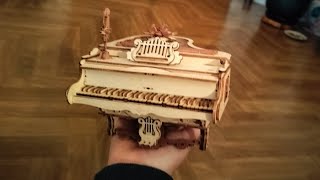 unboxing a miniature 3d puzzle by robotime includes a music box [upl. by Maxine964]