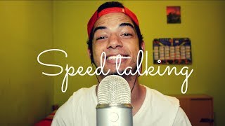 ASMR FULL SPEED TALKING [upl. by Ramon]