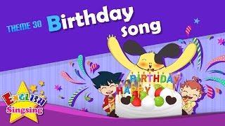 Theme 30 Birthday song  Happy Birthday  ESL Song amp Story  Learning English for Kids [upl. by Jelle901]