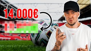 1 Woche Sportwetten ua Fußball EM mit 14000 Euro  Selbstexperiment [upl. by Dominga840]